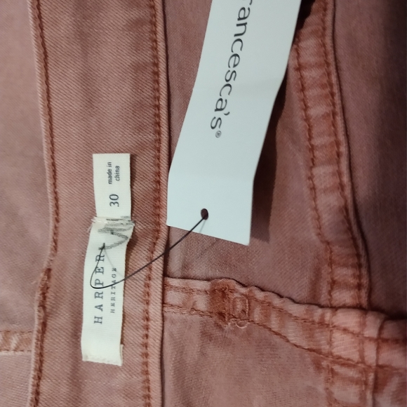 NWT Hooper Blush Pink Distressed Denim Shorts Nordstorm - Picture 5 of 5